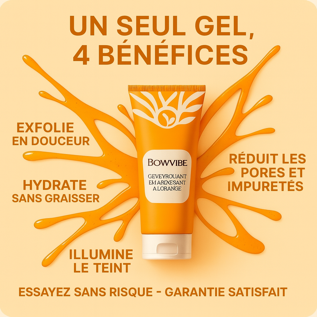 Orange Gel Exfoliant Goodbye Dark Spots & Roughness