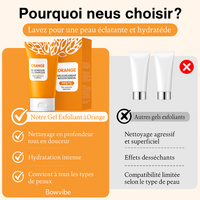 Orange Gel Exfoliant Goodbye Dark Spots & Roughness