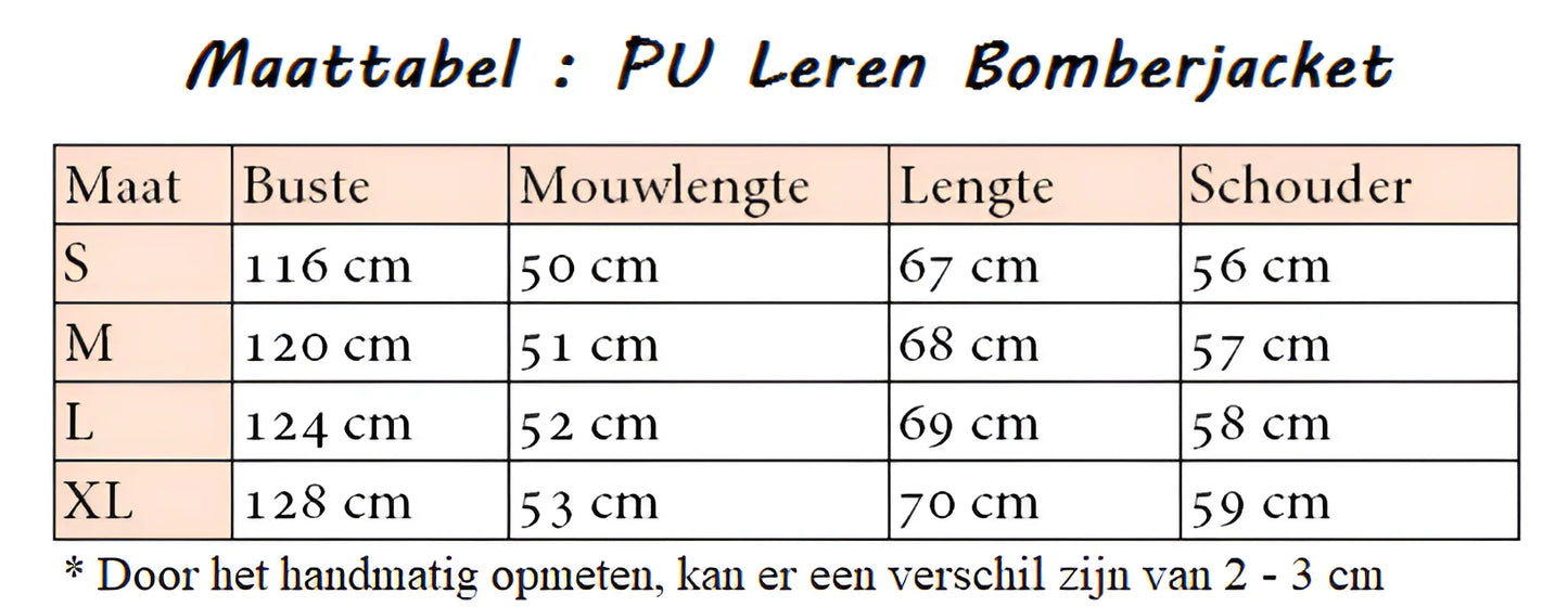 Faye | Leren Jas