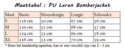 Faye | Leren Jas