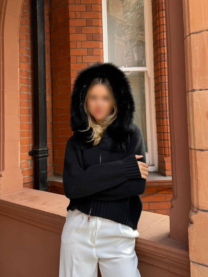 KNITTED FUR JACKET