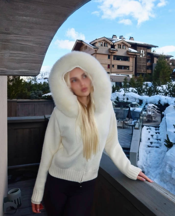 KNITTED FUR JACKET