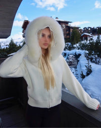 KNITTED FUR JACKET