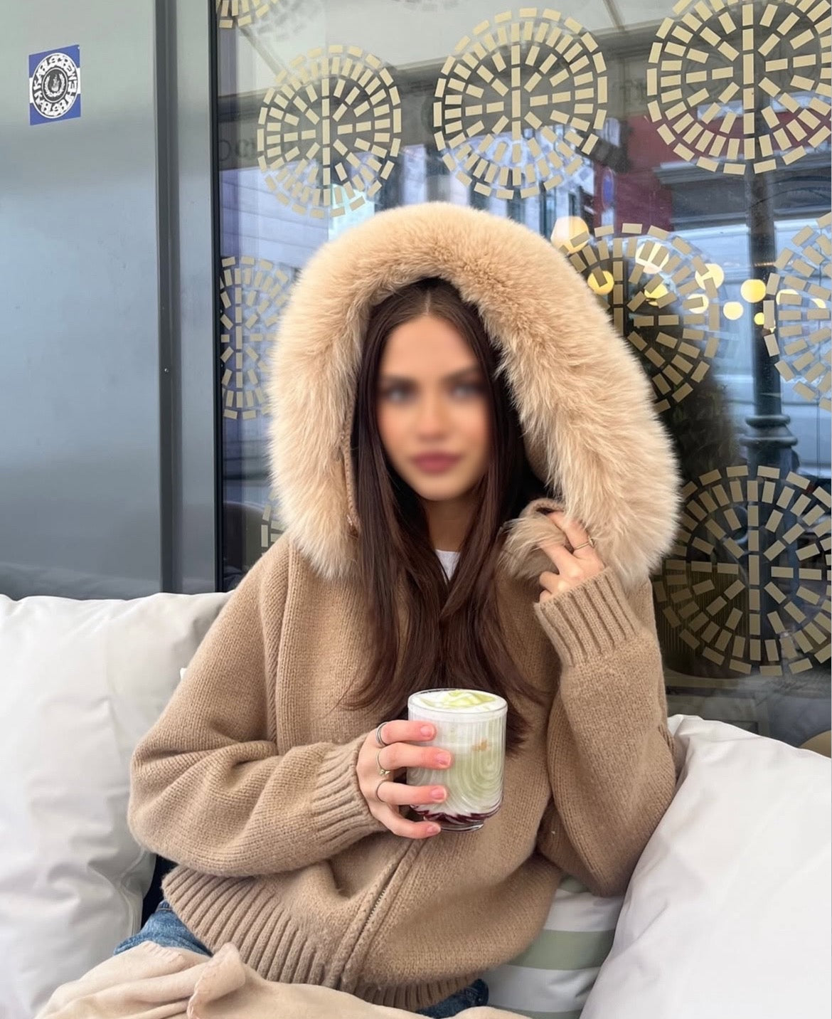 KNITTED FUR JACKET