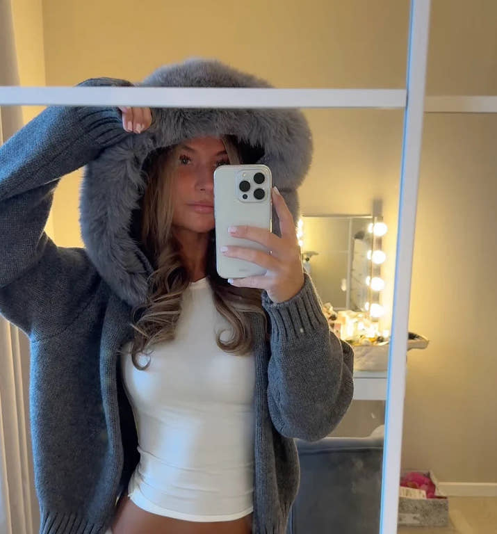 KNITTED FUR JACKET