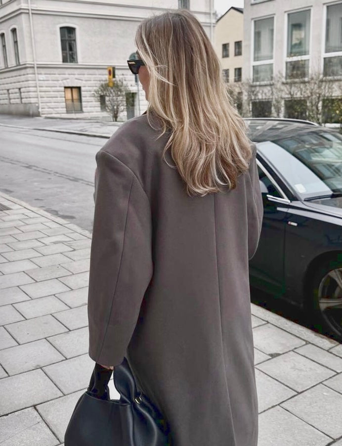 Juna | Lange oversized jas