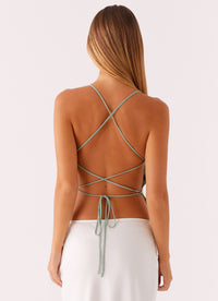 Nora | Zomerse Sequin Cami Top