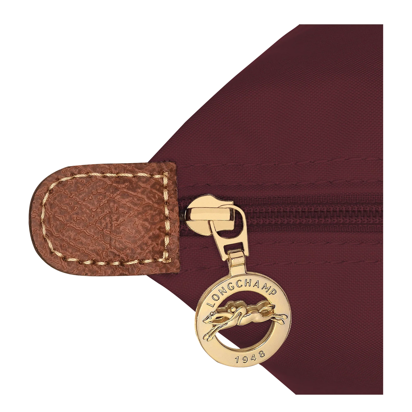 Longchamp - Large Le Pliage Tote, Burgundy