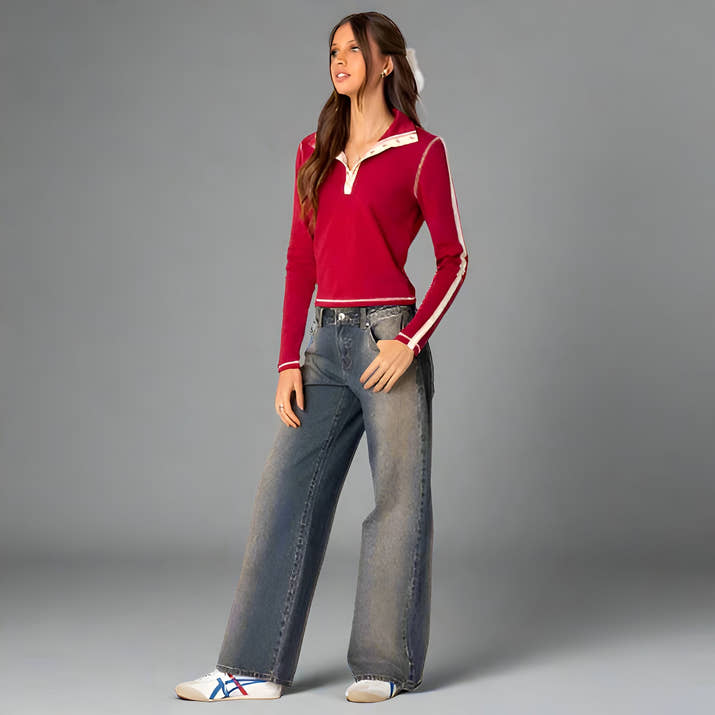SARA™ | LOW-RISE JEANS