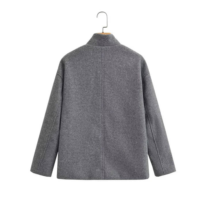 Trendy Dubbelknop Jacket
