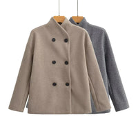 Trendy Dubbelknop Jacket