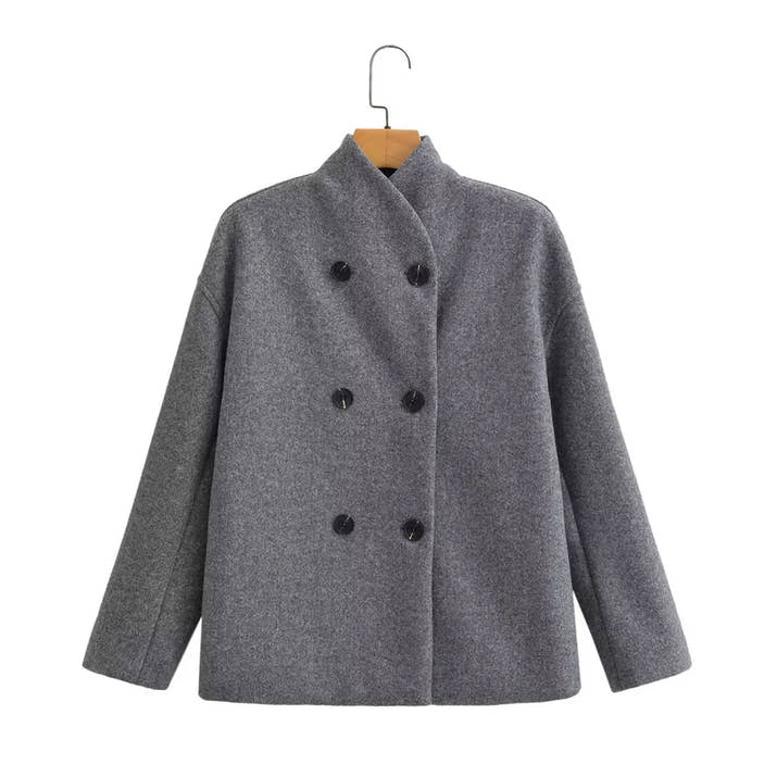 Trendy Dubbelknop Jacket