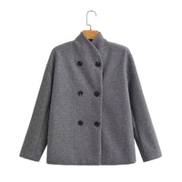 Trendy Dubbelknop Jacket