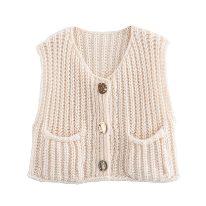 Bo | Knitted style vest